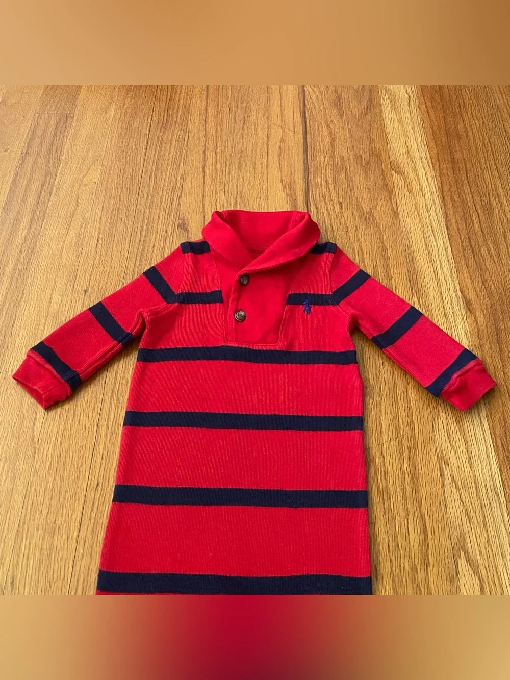 Ralph Lauren Striped Cotton Coverall